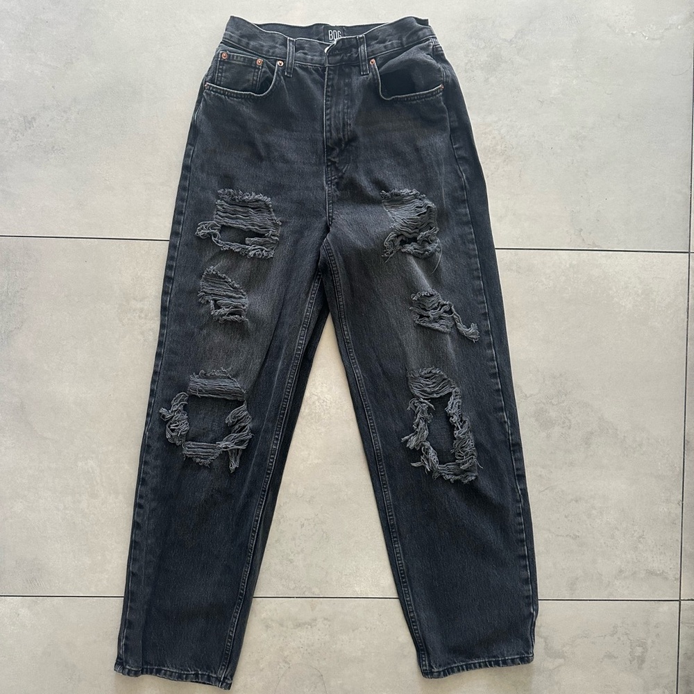Urban Outfitters BDG High Rise Ripped Baggy Jeans
